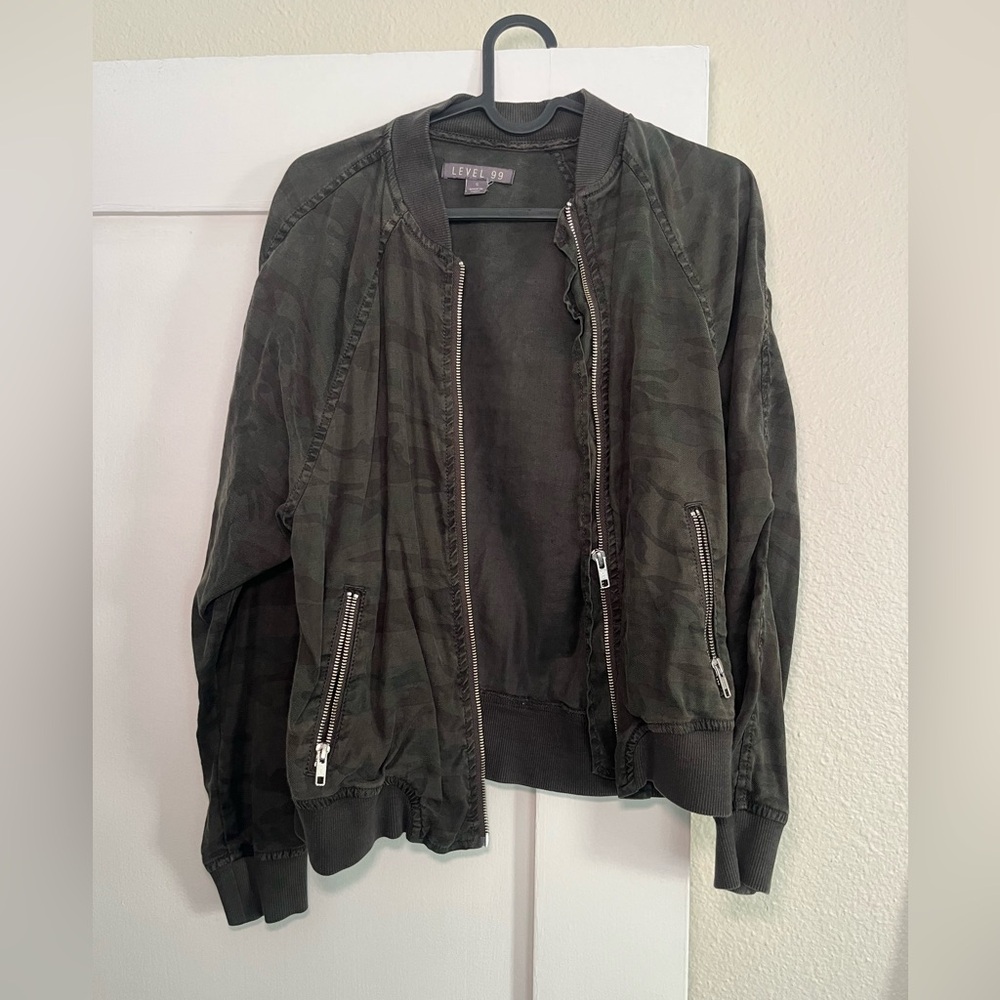 Dark green jacket - perfect for a night out!